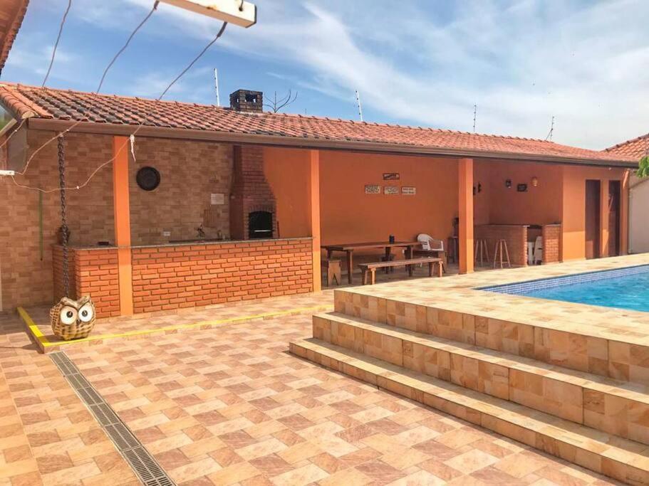 Villa Casa Com Piscina Itanhaem Cibratel II Esterno foto