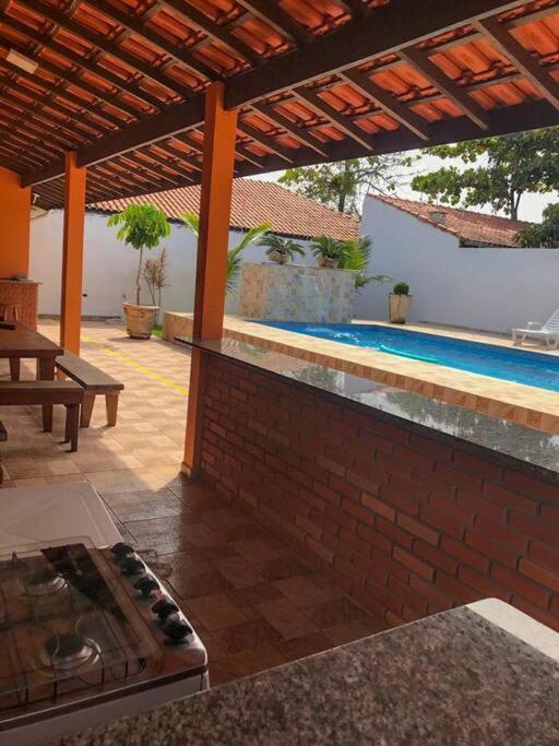 Villa Casa Com Piscina Itanhaem Cibratel II Esterno foto